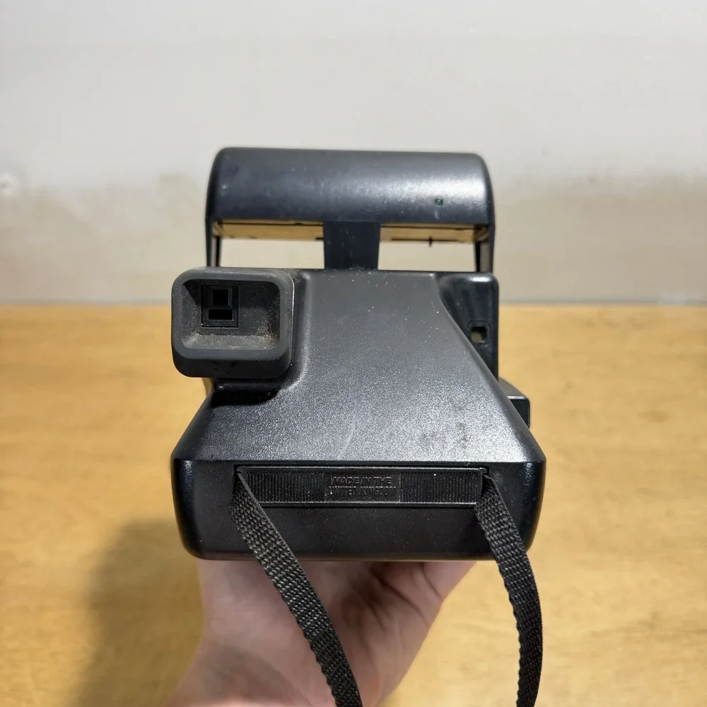 Polaroid One Step Auto Focus AF 600 Instant Camera SE Black Vintage UK Made